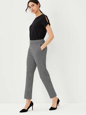 Ann Taylor The Geo Easy Ankle Pant